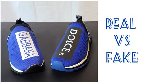 real vs fake dolce and gabbana sneakers|dolce gabbana shoes for sale.